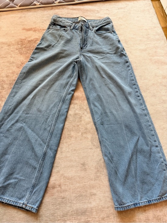 Abercrombie & Fitch Denim - Abercrombie Jeans Wide Leg Soft 27 Short